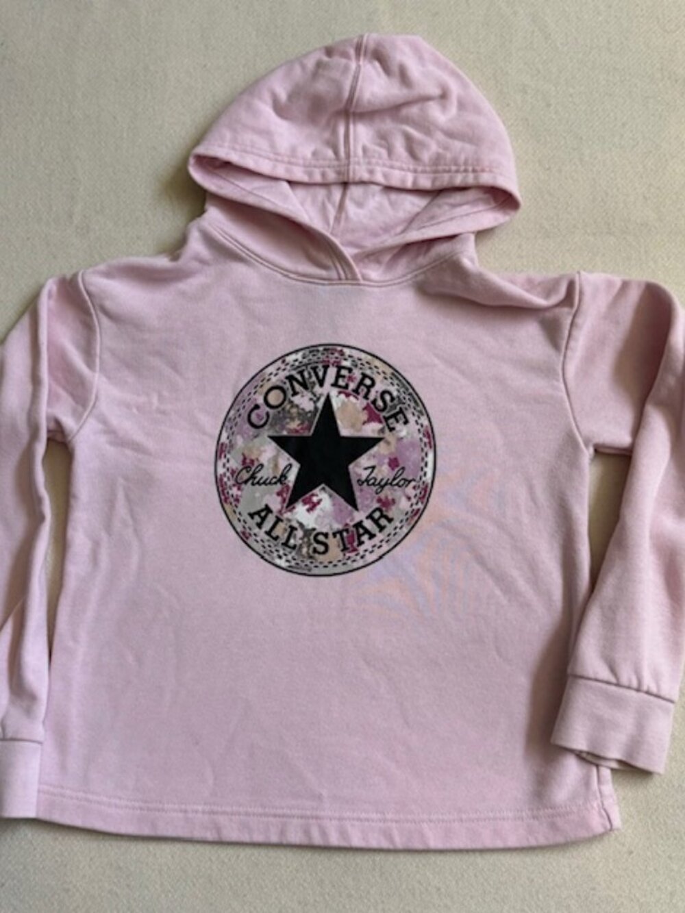 Converse Girl's Size 10-12 PINK Hoodie